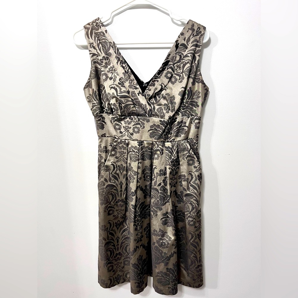 Gold and Gray semi-formal dress by Corey P.